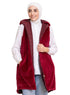 Brick Red L - Cut Double Face Jacket - Khotwh